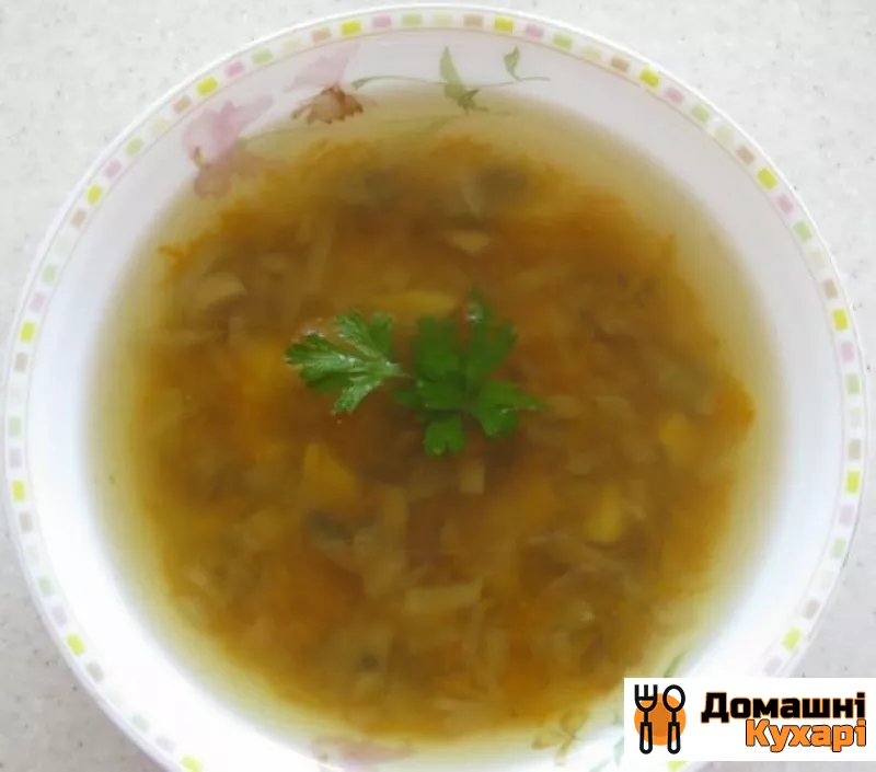 Рецепт Суп з грибами