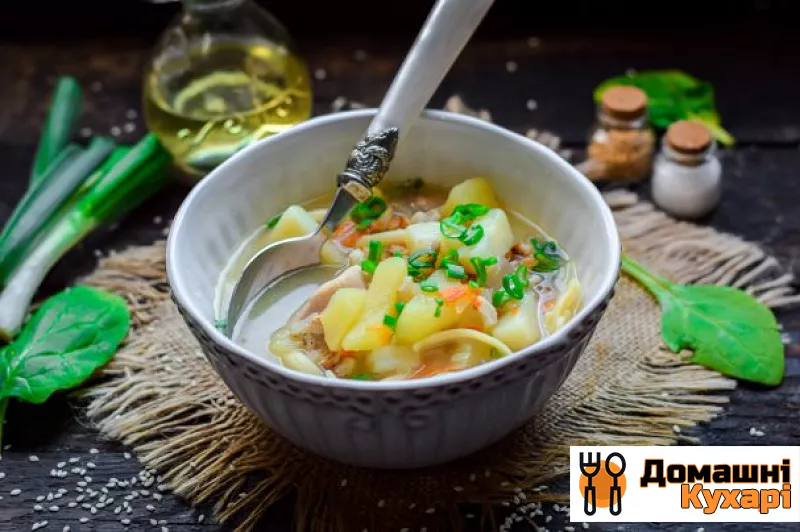Рецепт Суп з локшиною і капустою