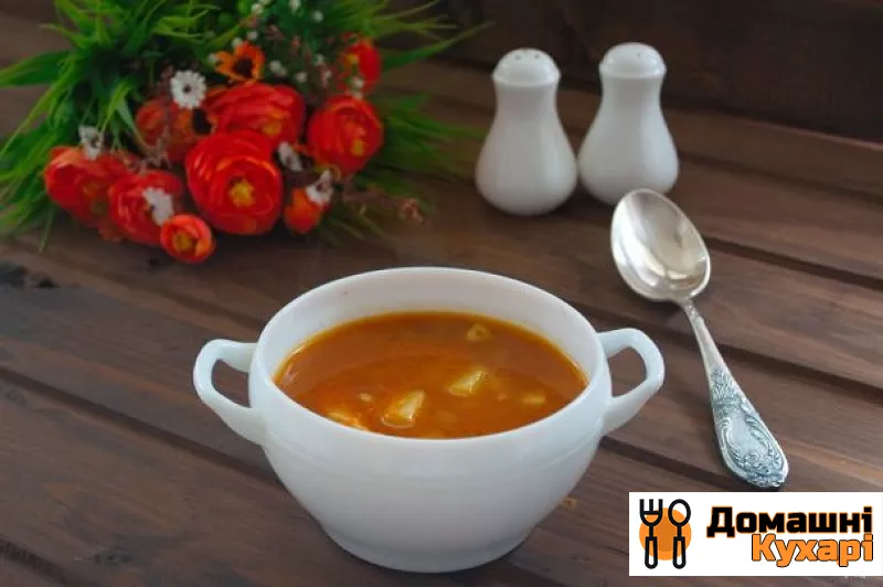 Рецепт Суп з макаронами і м'ясом