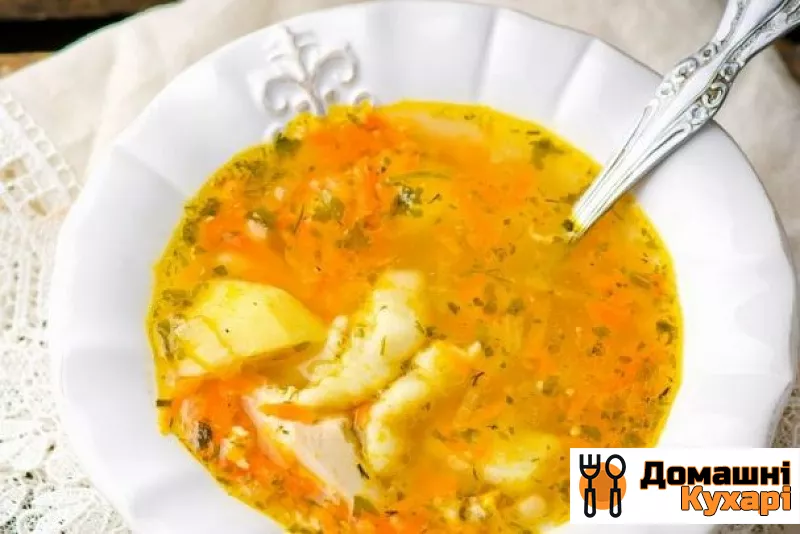 Рецепт Суп з манними галушками