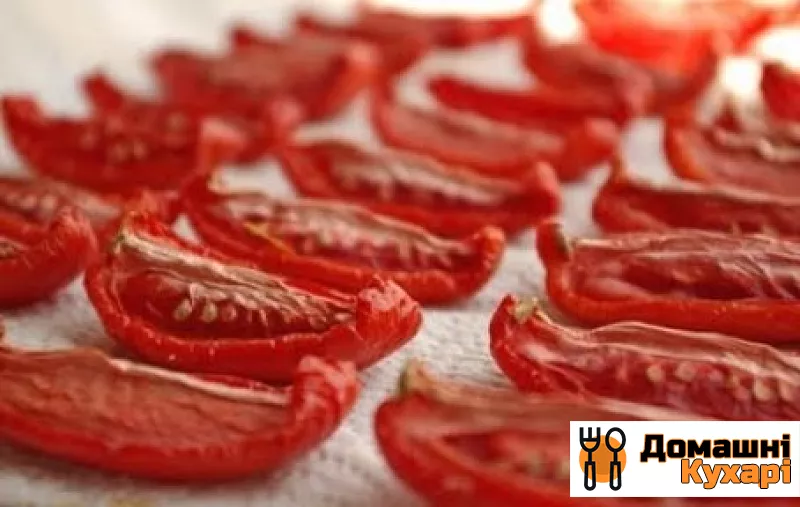 Рецепт Сушені помідори