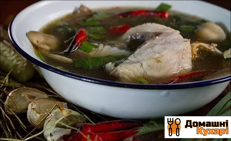 Рецепт Тайський рибний суп