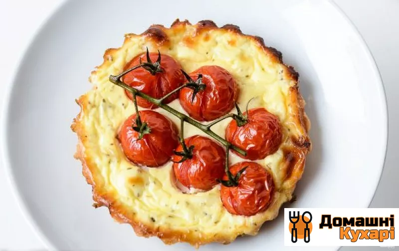 Рецепт Тарталетки з сиром і помідорами