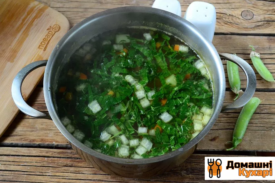 Вегетаріанський суп з кропиви - фото крок 6