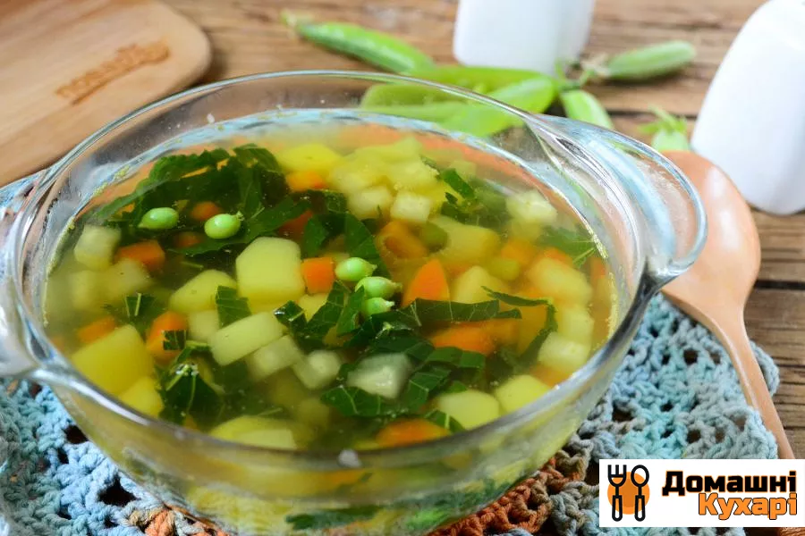 Вегетаріанський суп з кропиви - фото крок 7