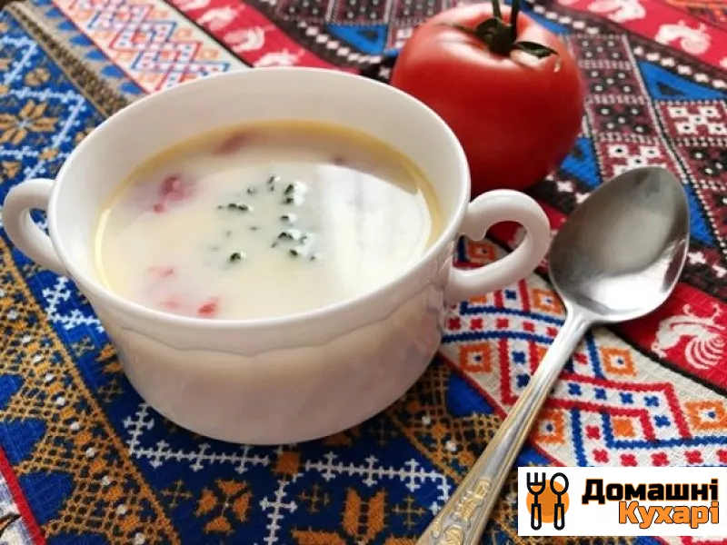 Молочний суп з томатами