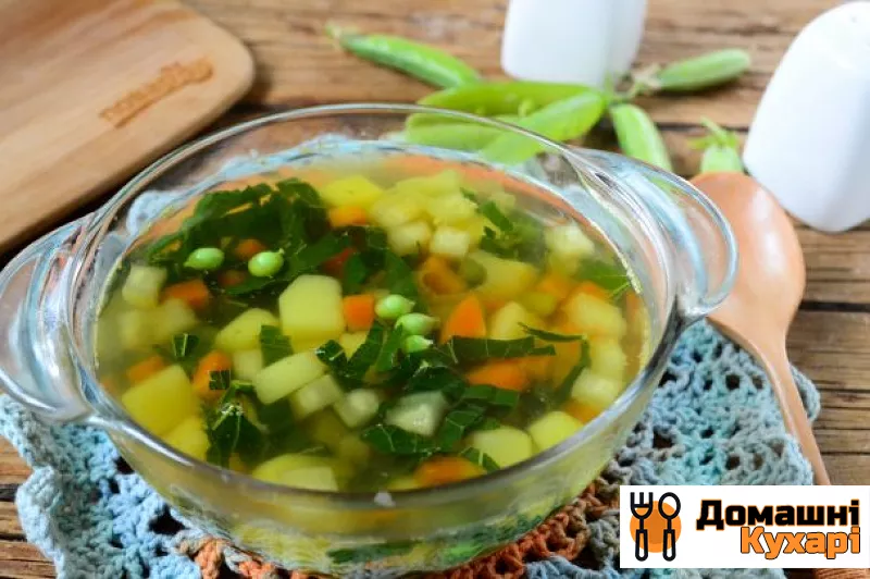 Вегетаріанський суп з кропиви